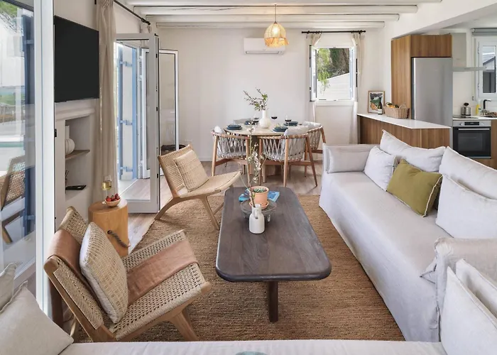 Paradise Coastal Calm At Moonlight ヴィラ Pachyammos